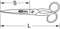 KS Tools 1180078 Universele schaar 200 mm