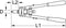 KS Tools 1509625 Nageltang 1 stuk(s)