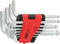 KS Tools 151.4780 Inbus Haakse schroevendraaierset 1.5 mm, 2 mm, 2.5 mm, 3 mm, 4 mm, 5 mm, 6 mm, 7 mm, 8 mm, 10 mm 10-d