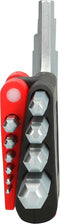 KS Tools 151.4780 Inbus Haakse schroevendraaierset 1.5 mm, 2 mm, 2.5 mm, 3 mm, 4 mm, 5 mm, 6 mm, 7 mm, 8 mm, 10 mm 10-d