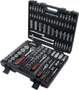 KS Tools 179-delige Multigereedschap Set – Ratelset/Doppenset/Bit Set/Momentsleutel - 1/4, 3/8 en 1/2 Inch