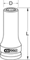 KS Tools 460.1502 Kracht-dopsleutelinzet 3/4