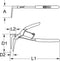 KS Tools 500.1037 Borgveertang 1 stuks