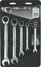 KS Tools 503.4605 Ring-steeksleutelset 5-delig Sleutelbreedte (metrisch) 19 mm