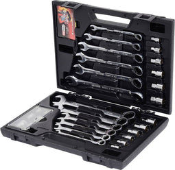 KS Tools 503.4960 Ring-steeksleutelset 30-delig Sleutelbreedte (metrisch) 19 mm