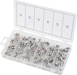 KS Tools 970.0270 970.0270 Buiszekering assortiment 5 A, 10 A, 15 A, 20 A, 25 A, 30 A Traag -T- Inhoud 120 onderdelen