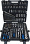 KS Tools CHROMEplus Ratelsleutel-. doppen- en bitset 216-delig 18.0216