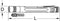 KS Tools CREE LED-zaklamp 140 mm 150.4370