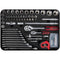 KS Tools Universele gereedschapsset 1/4