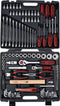 KS Tools Universele gereedschapsset met doppen en bits 97-dlg 917.0797