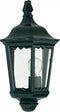 KS Verlichting Ancona plat Buitenlamp wandlamp Zwart