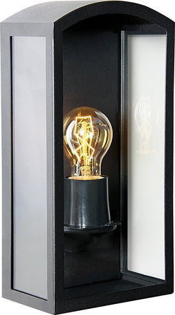 KS Verlichting Como Gevellamp - RVS - Zwart