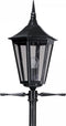 KS Verlichting lantaarn - Zeist tuinlamp - Klassiek - Zwart - E27