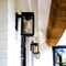 KS Verlichting Muurlamp Jersey - Zwarte buitenlamp - modern wandlamp - E27