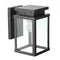 KS Verlichting Muurlamp Jersey - Zwarte buitenlamp - modern wandlamp - E27