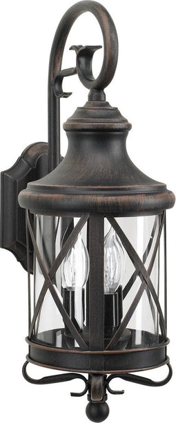 KS Verlichting Wandlamp 'Romantica' bruin