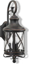KS Verlichting Wandlamp 'Romantica' bruin