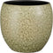 Mica Decorations Bent Bloempot - 24x24x24 cm - Terracotta - Groen