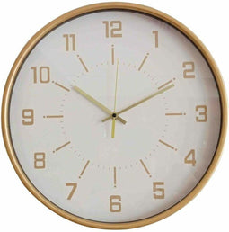 Muurklok Versa Hout 6 x 40 x 40 cm