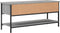 vidaXL - Tv-meubel - 100x35x45 - cm - bewerkt - hout - grijs - sonoma - eikenkleurig