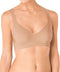 sloggi Zero Feel - Dames Bralette - Gewelfde V-hals - Cognac - Maat L