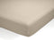 Onderlaken Alexandra House Living QUTUN Taupe 140 x 1 x 200 cm
