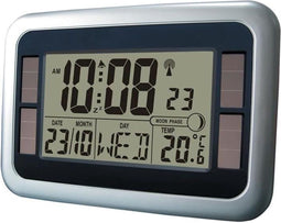 ZONNE-PENDUL DIGITAAL ZILVER - INOVALLEY - PRC10SOL-N