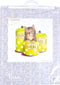 Thea Gouverneur - Borduurpakket met telpatroon - 735A - Voorgesorteerde DMC Garens - Cookie Time - Aida - 31 cm x 30 cm - DIY Kit