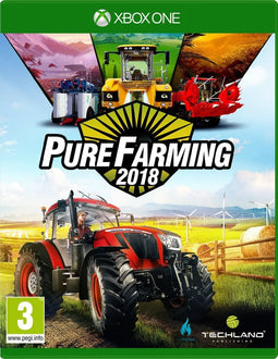 Techland Pure Farming 2018 - Xbox One - Simulatie game met echte machines - Wereldwijde landbouw