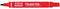 Pentel - Viltstift N50 rond rood 1.5-3mm