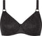 Beachlife Textured Leo Bikinitop met Beugel - Dames - Voor Grote Cupmaat - Grijs/Antraciet/Dierenprint