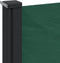 vidaXL - Windscherm - uittrekbaar - 220x600 - cm - donkergroen
