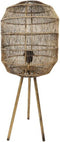 HSM Collection Tafellamp Marbella - ø26x65 - Goud - Metaal
