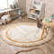 Little Olly - Rond Wasbaar Kinderkleed - Milo Beige - Ø 120 cm