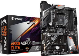 Gigabyte AORUS A520 Elite - Moederbord ATX - AMD A520 chipset - AM4 socket - Tot 128GB DDR4 RAM