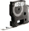 Dymo D1 - Printerlabels - Zwart op wit - 12mm x 7m