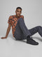 Jack & Jones JPRAARON TEE SS SH - T-shirt korte mouw - Oranje bloemenprint - Donkerblauw (2020)