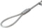 Conceptronic Notebook Security Lock - Sleutel Kensington - 1,5 m - Zilver