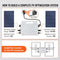 Micro Solar netomvormer, 800 W, IP67, aluminiumlegering, DC18-50V, bedrijfsspanning met netsnoer, an