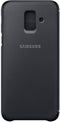Samsung Galaxy A6 (2018) - Wallet Cover - Pasjeshouder - Zwart