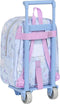 Schoolrugzak met Wielen Frozen Believe Lila 22 x 27 x 10 cm