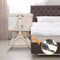 Lionelo Leonie Plus - Co-Sleeper 3 in 1 Wieg - Hoogteverstelling 6 Niveaus - Schommelfunctie - Grijs