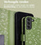 iMoshion Hoesje Geschikt voor Samsung Galaxy S21 Hoesje Met Pasjeshouder - iMoshion Design Bookcase smartphone - Groen / Green Flowers