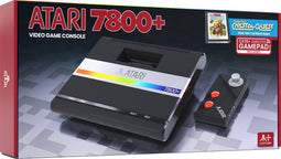 Atari 7800+ - Retro Videogameconsole - Inclusief Gamepad en Spelcassette - Zwart