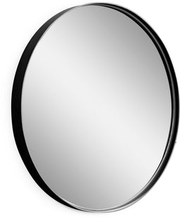 PEP - Wandspiegel - Rond - Ø50 cm - Zwart - Staal