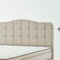 Dreamhouse Marrakech Opberg Boxspring Bed - 180x200 - VELVET BEIGE - Met veel Opbergruimte en Inclusief Hoofdbord.