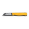 Solingen Schilmesje - RVS Glad - Robuust Handvat - Geel (10 stuks)