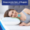 Sleeptight Hoofdkussen - Verstelbaar Traagschuim Slaapkussen - Ergonomisch 70x50x16cm - Wit
