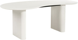 Eettafel PEERY Wit 93 cm 198 cm