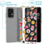 iMoshion Hoesje Geschikt voor Samsung Galaxy A52 (4G) / A52s / A52 (5G) Hoesje Siliconen - iMoshion Design hoesje - Meerkleurig / Allover Fastfood
